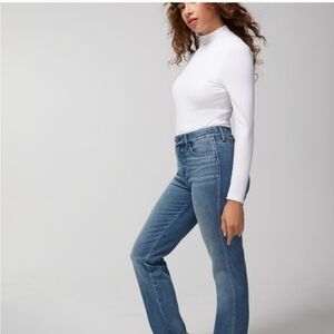 NWT Soma Body Ribbed Mock-Neck Built In Bra Bodysuit XXL